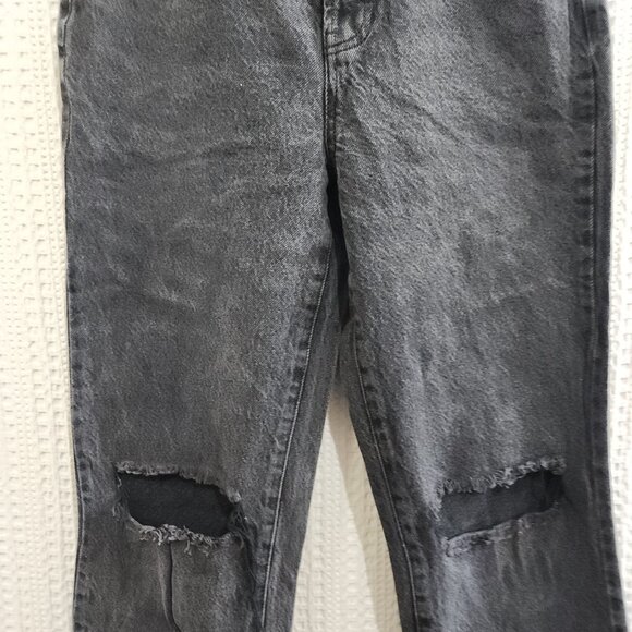 PacSun Black Distressed Dad Jeans Women's Size 26 - Picture 7 of 14